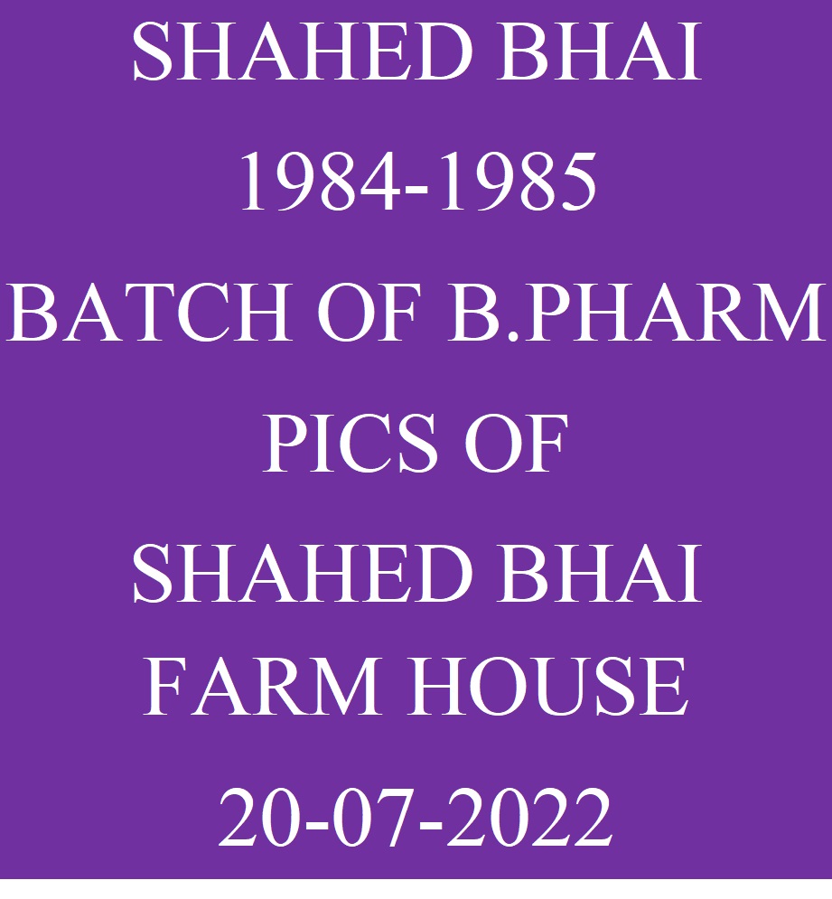 SHAHED BHAI FARM HOUSE 20-07-22